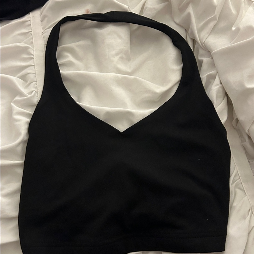 PacSun Black Halter Top